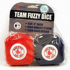 Boston Red Sox Fuzzy Dice