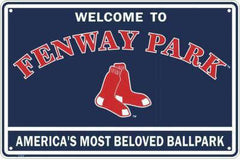 Welcome to Fenway Park Replica Sign